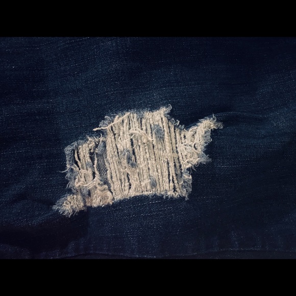 Lane Bryant Distressed Jean Denim Plus Woman’s - Picture 6 of 10